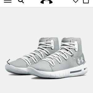 Under Armour Havoc hightop steel basketball shoes